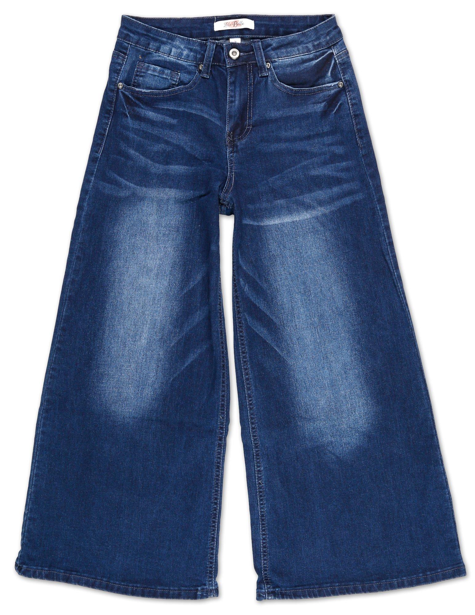 juniors wide leg jeans