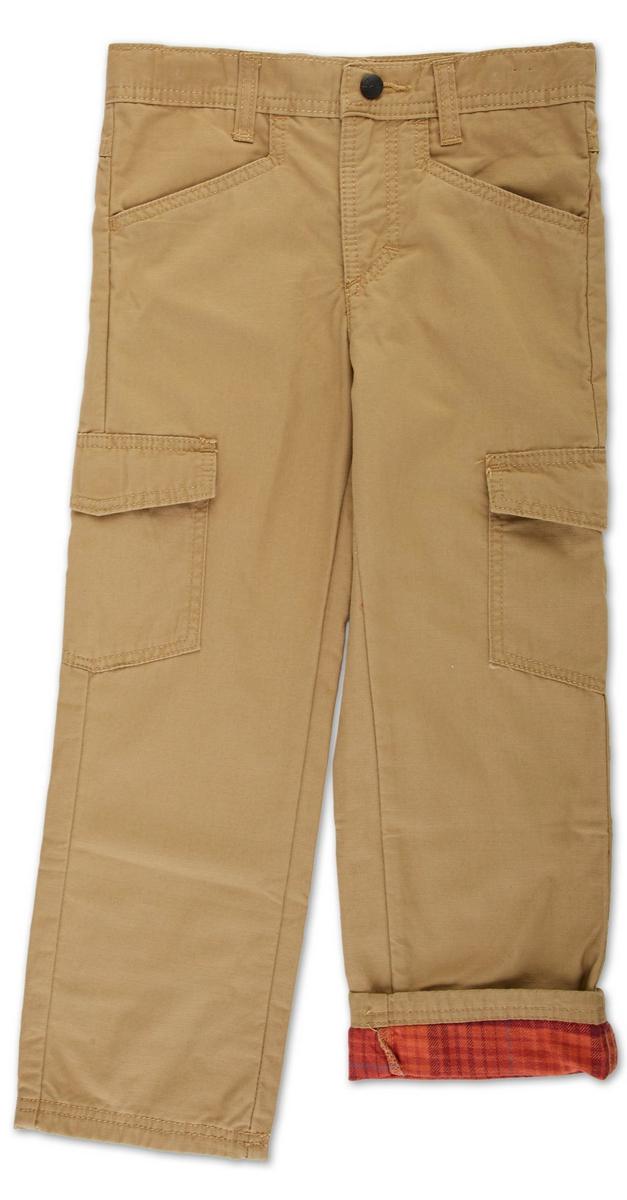 flannel lined cargo pants