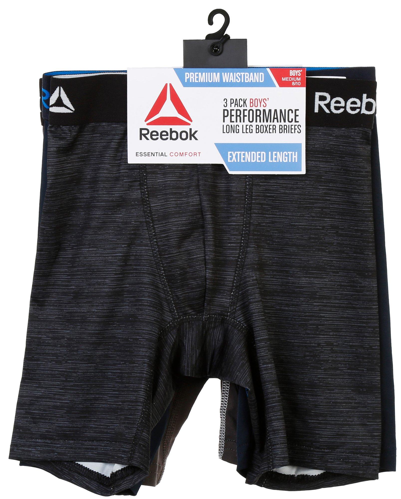 reebok long leg boxer briefs