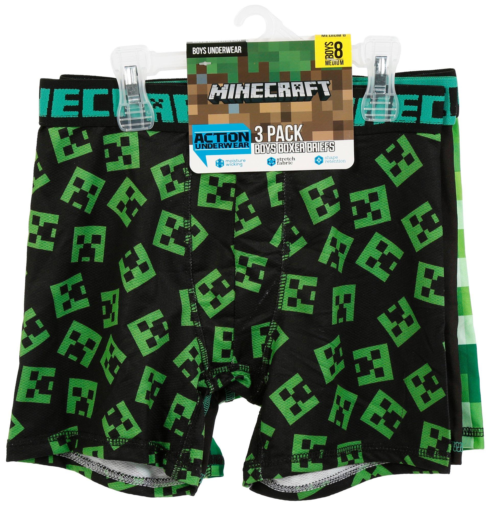 minecraft boxer shorts