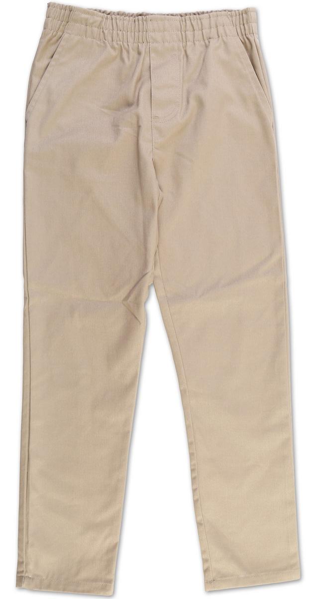 Boys Woven School Uniform Pants - Khaki | Burkes Outlet