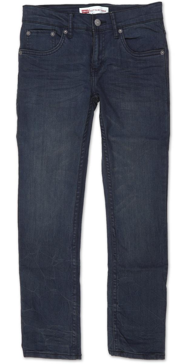 Boys Slim Taper Fit Jeans - Dark Wash | Burkes Outlet