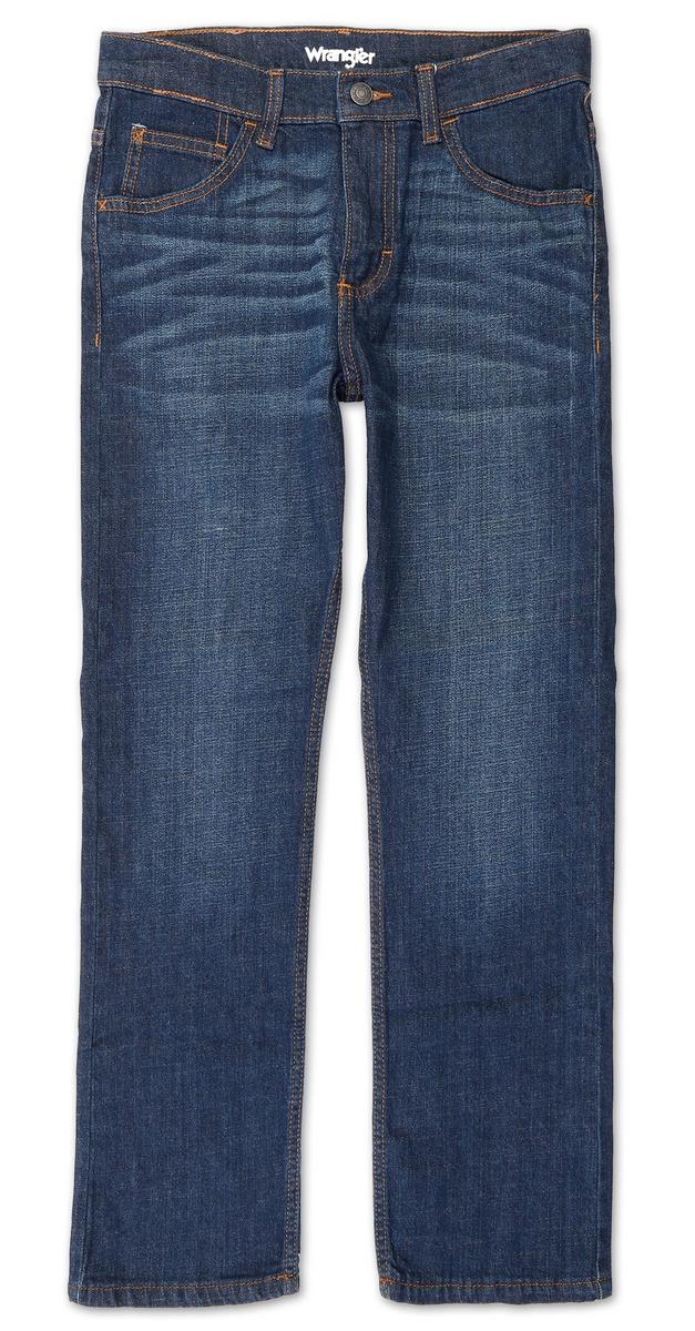 Boys Five Star Premium Slim Jeans - Dark Wash | Burkes Outlet