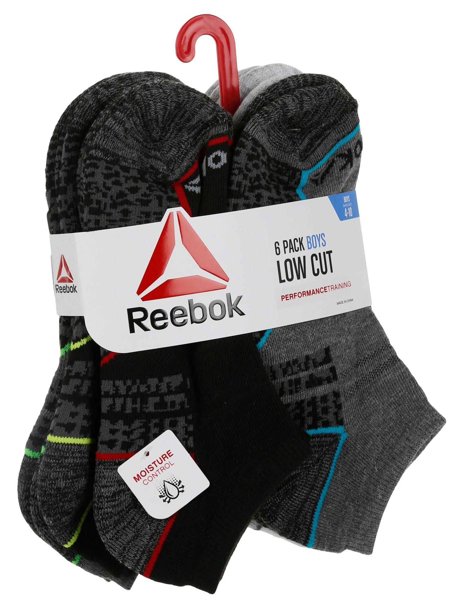 reebok boys socks