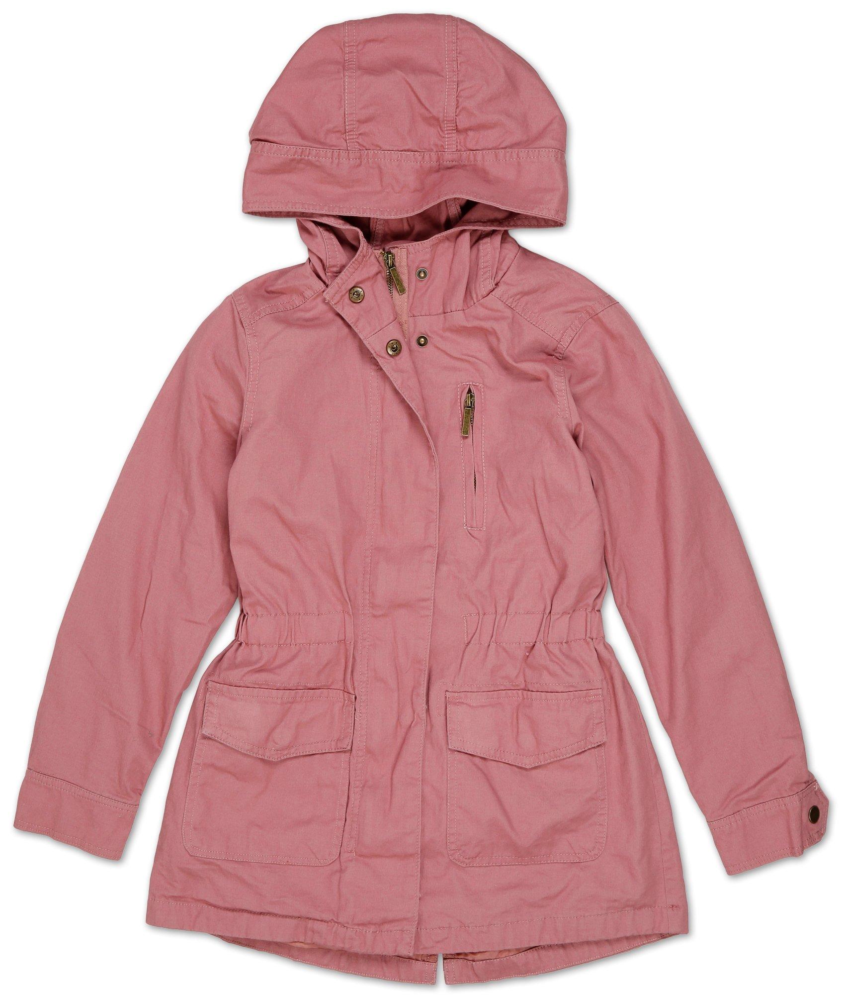 mauve anorak jacket