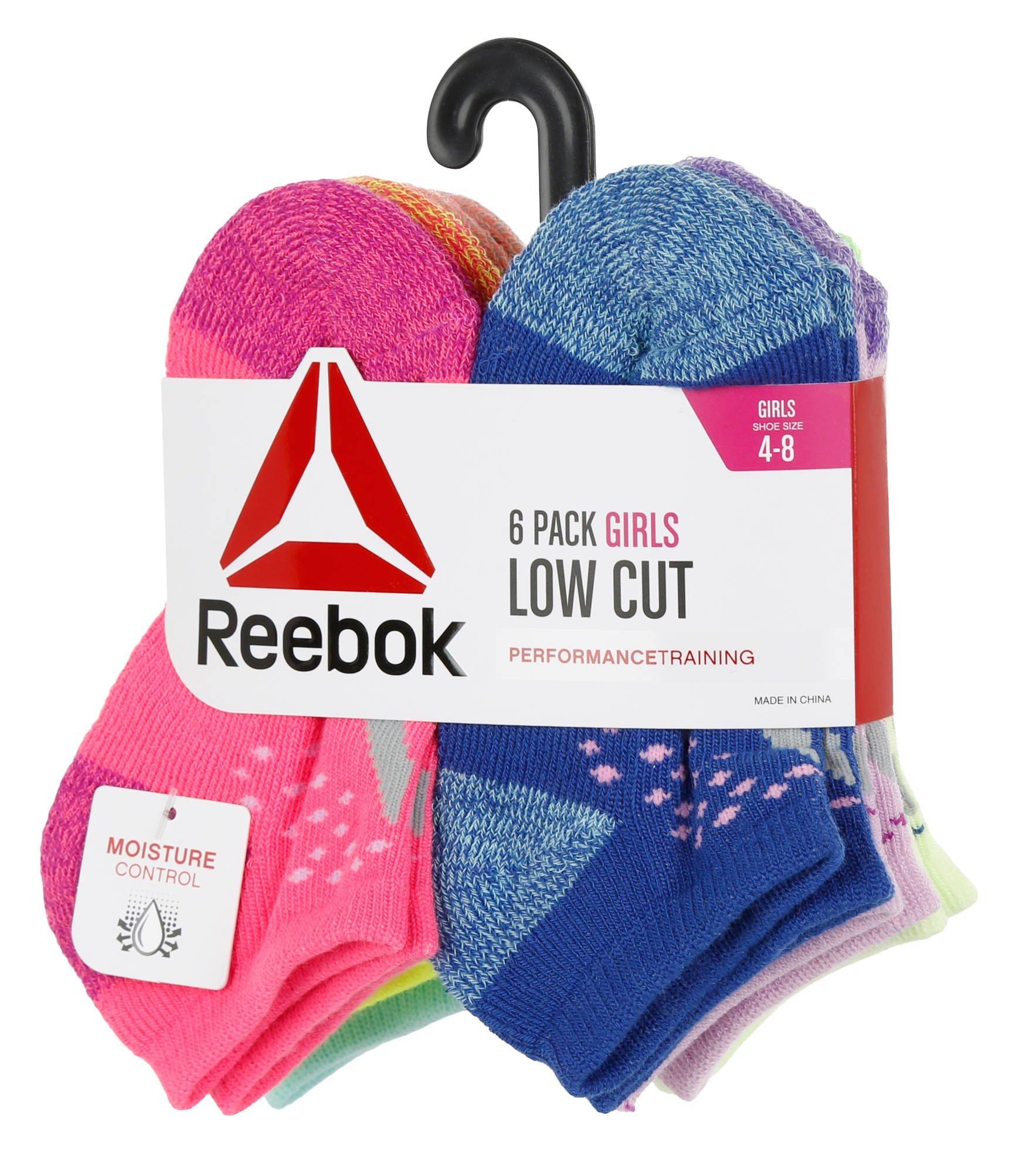 reebok girls socks