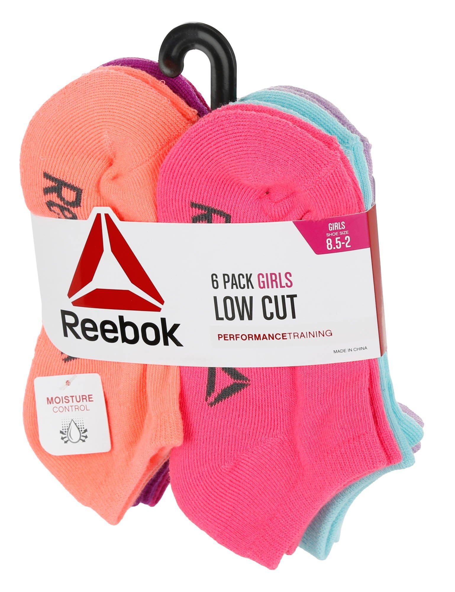 reebok girls socks