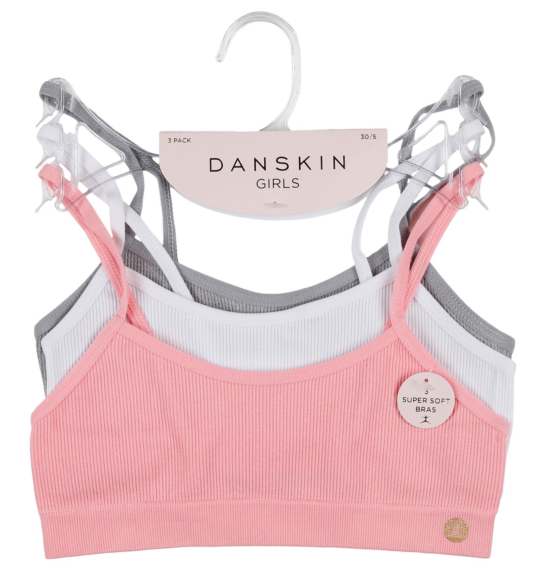 danskin girls bra