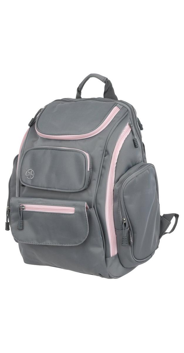 Insulated Backpack Diaper Bag Grey Burkes Outlet