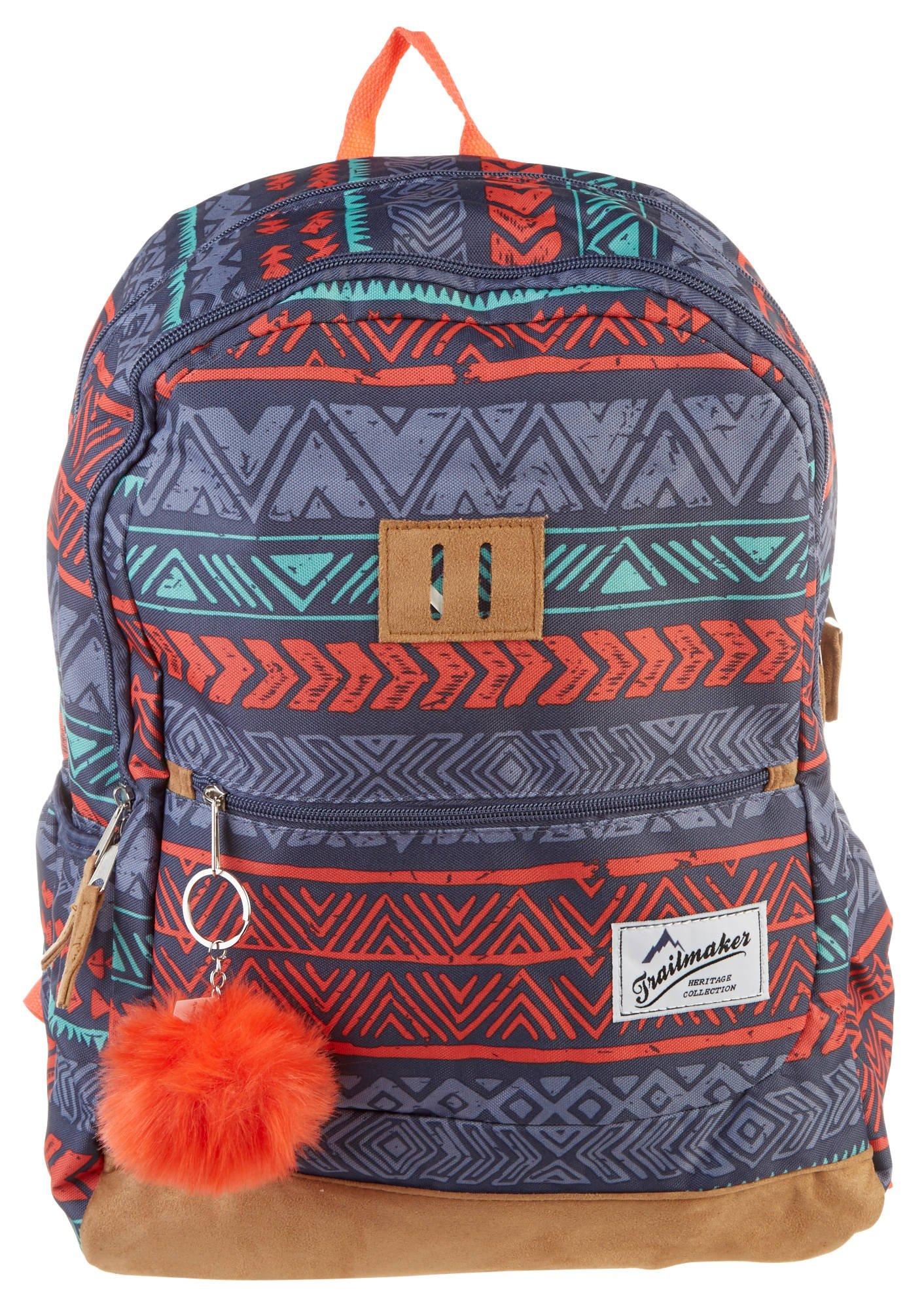 tribal print backpack