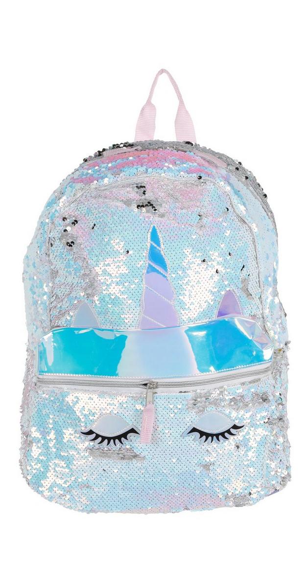 unicorn flippy backpack