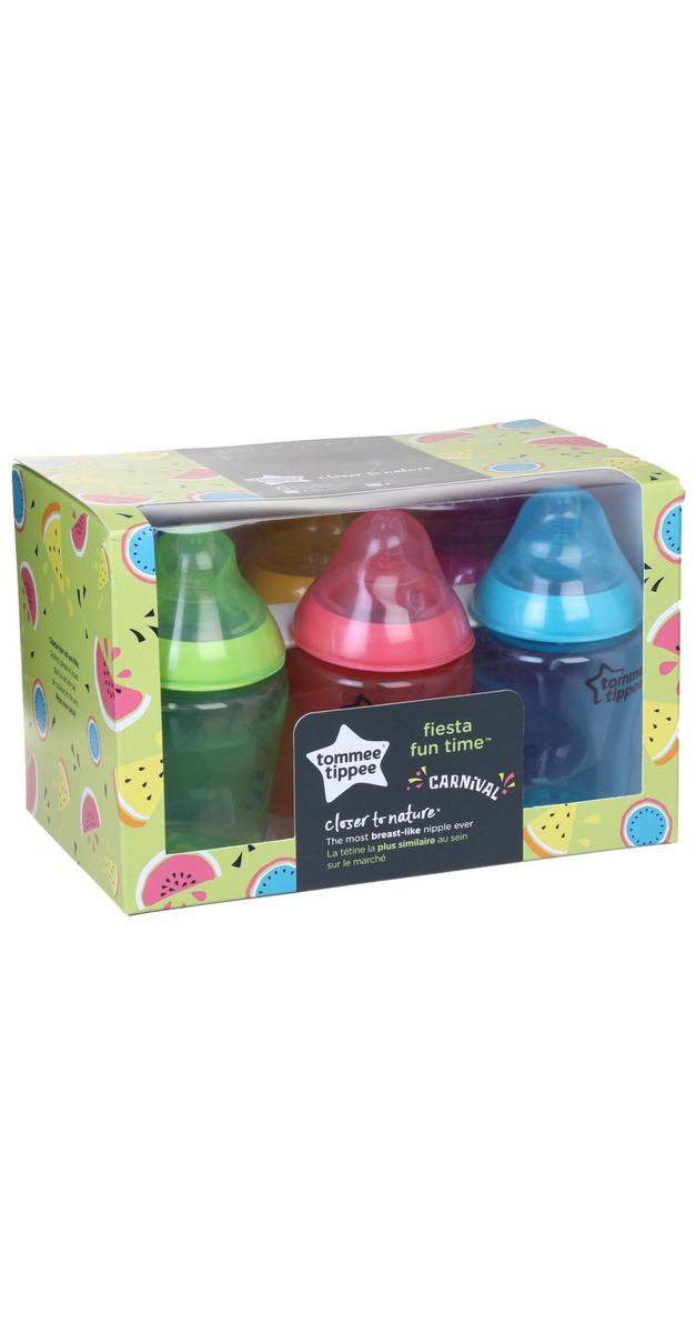 6 pk 9 oz slow flow baby bottles multi burkes outlet