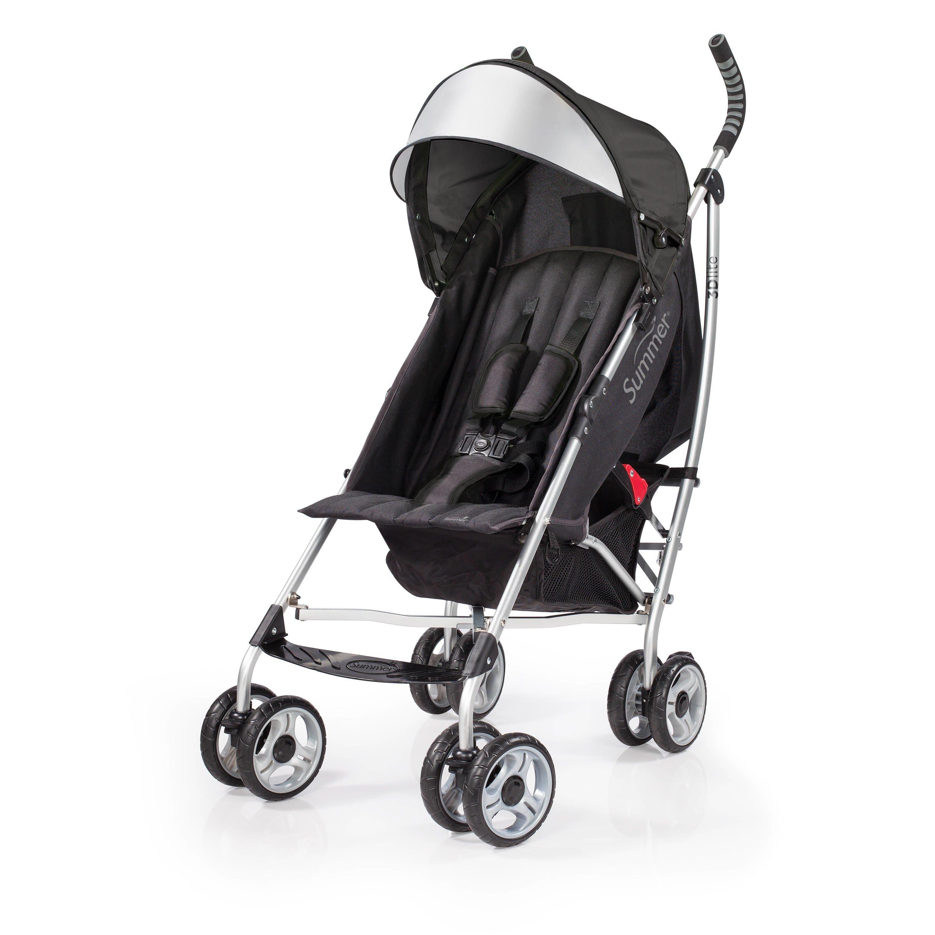 3d lite double stroller