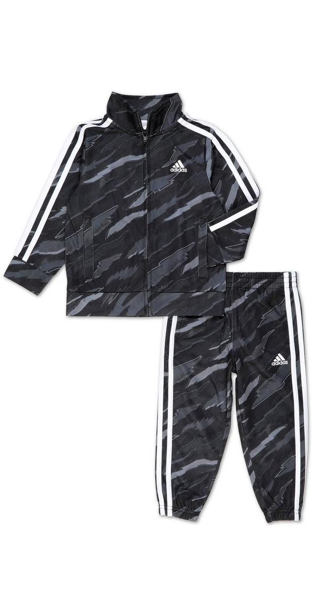 Toddler Boys 2 Pc Track Suit - Black | Burkes Outlet