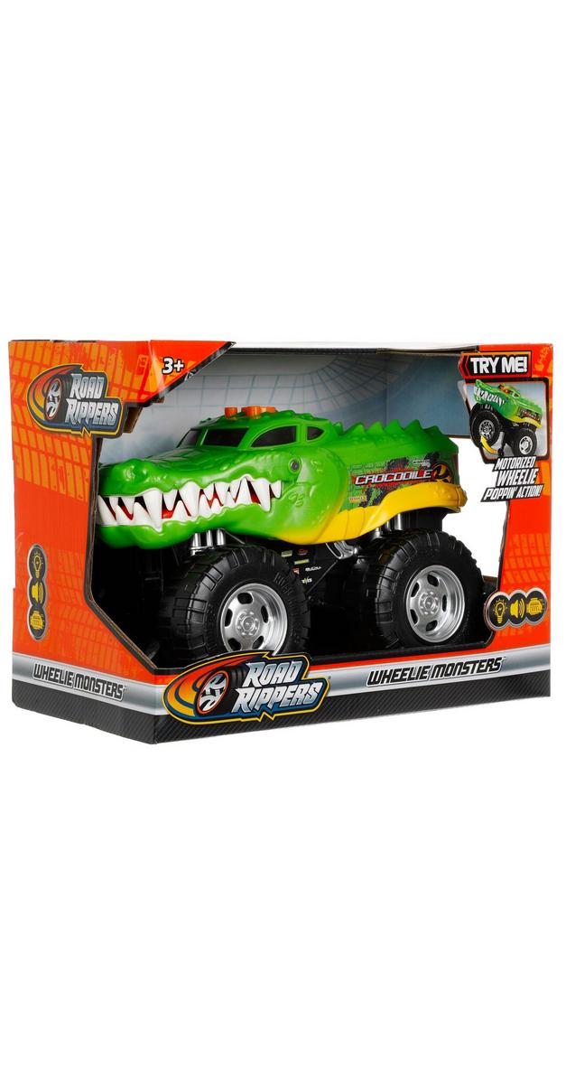 Wheelie Monsters Toy Truck - Green | Burkes Outlet