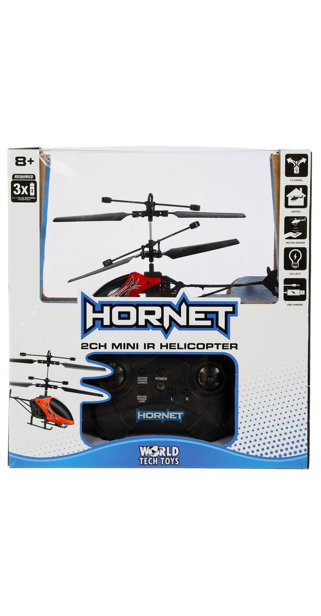 Hornet Mini I/R Helicopter - Red | Burkes Outlet