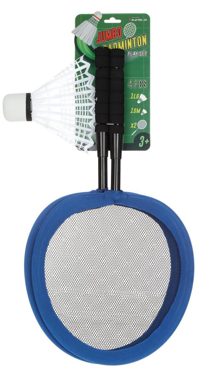 4 Pc Jumbo Badminton Set Blue Burkes Outlet