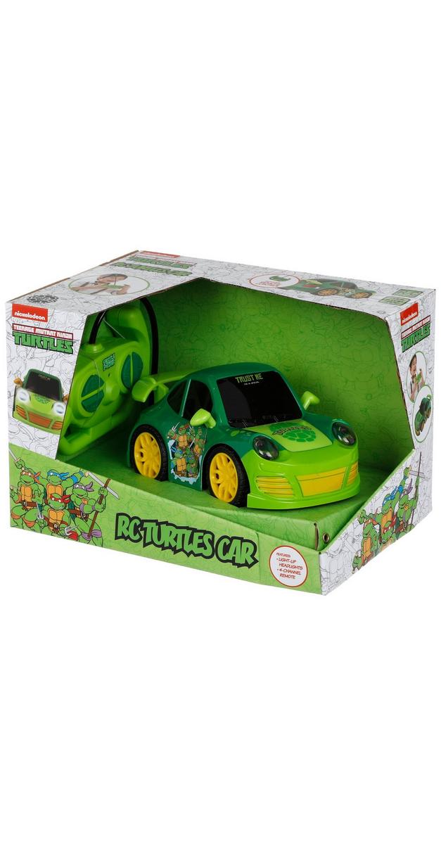 Ninja Turtles Remote Control Turtles Car - Green | Burkes Outlet