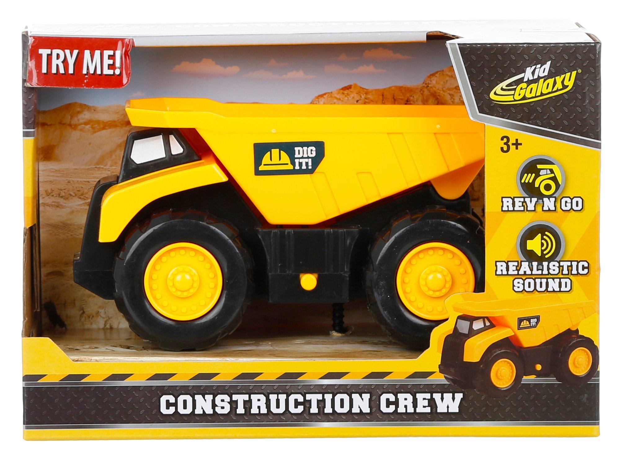 Construction Crew Toy Truck - Yellow | Burkes Outlet