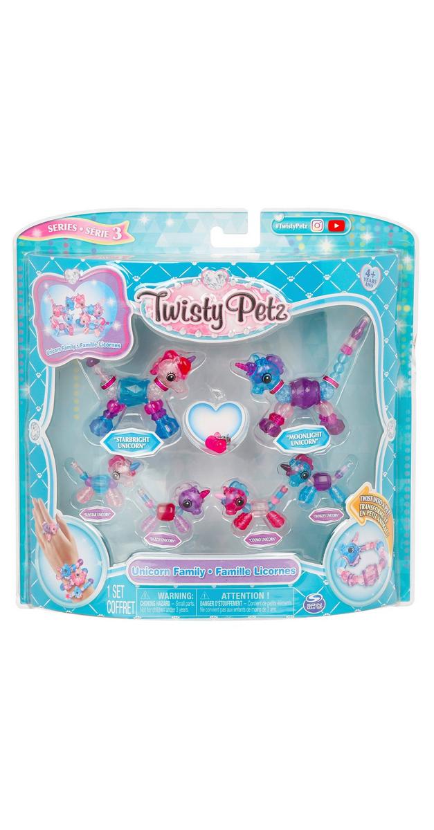 twisty petz plush unicorn