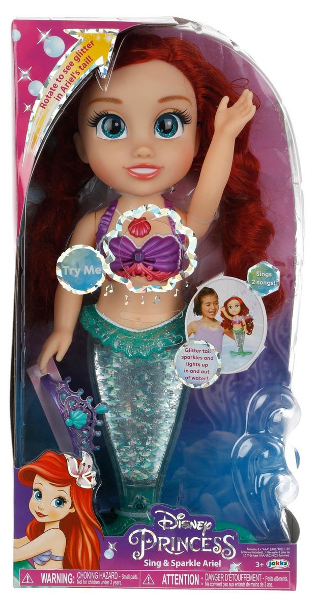 Sing & Sparkle Ariel Mermaid Doll 