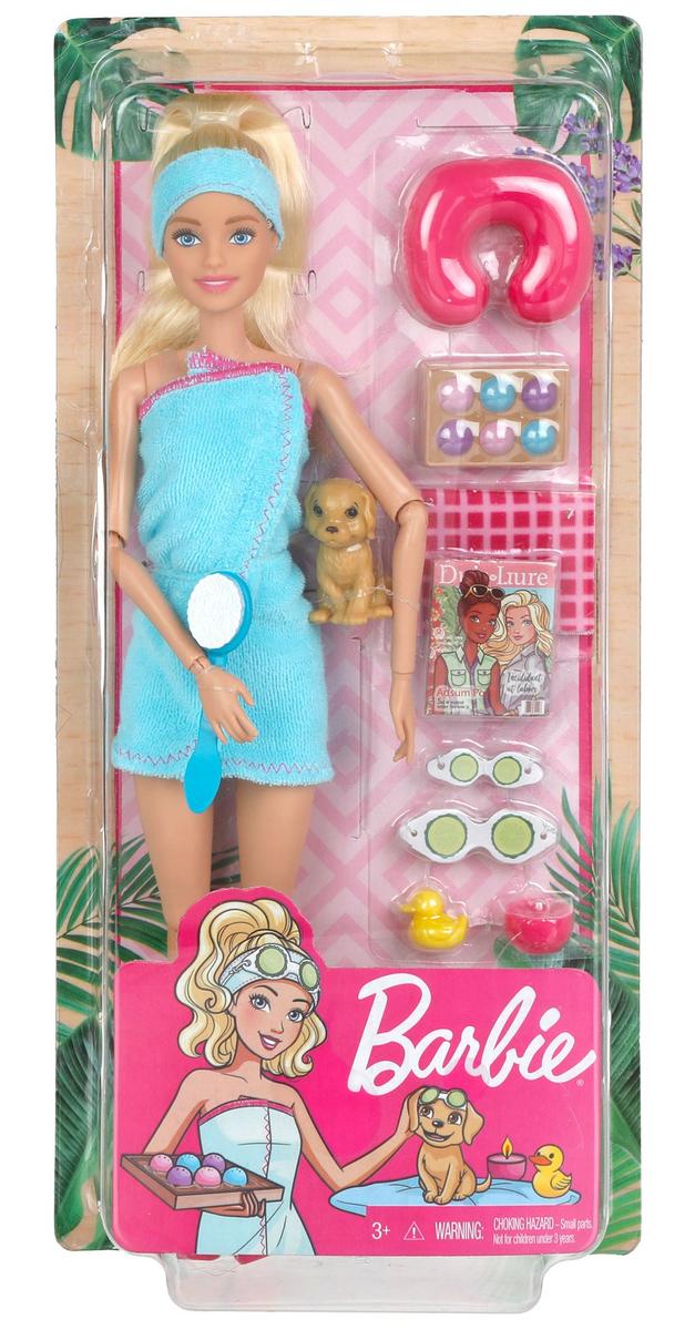 barbie doll spa day