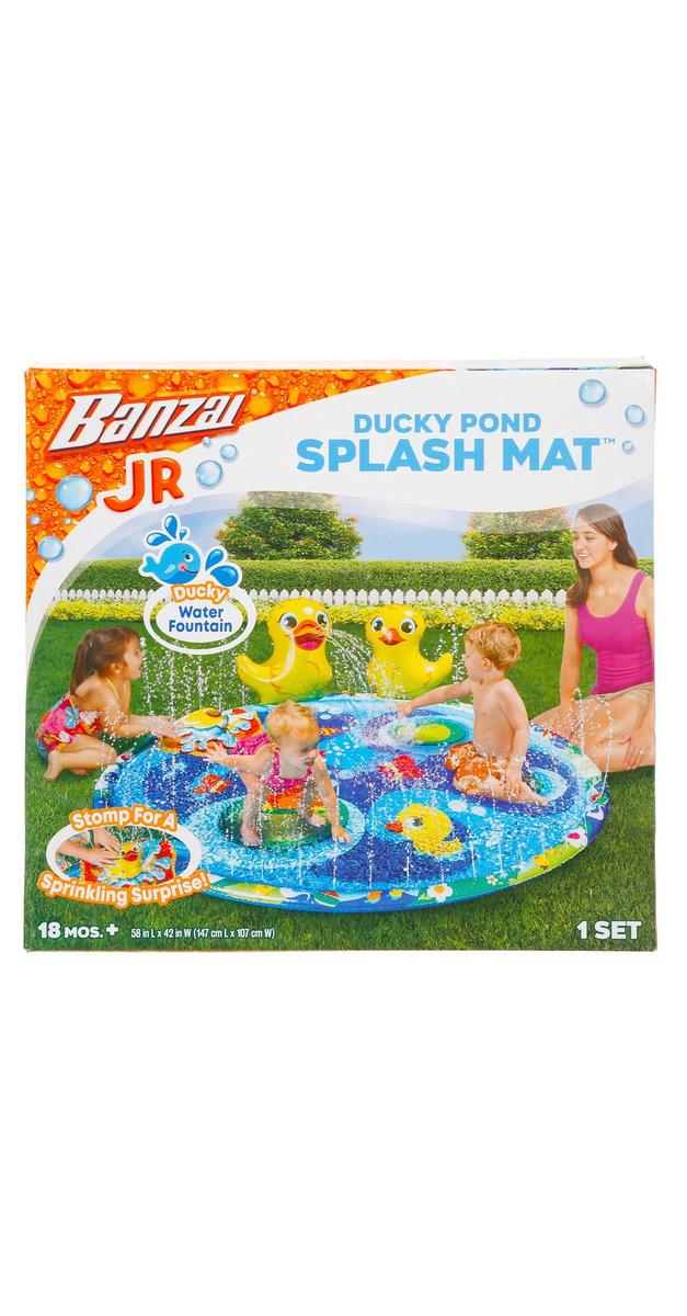 ducky pond splash mat