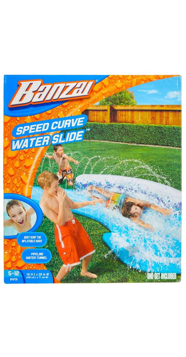 speed curve water slide