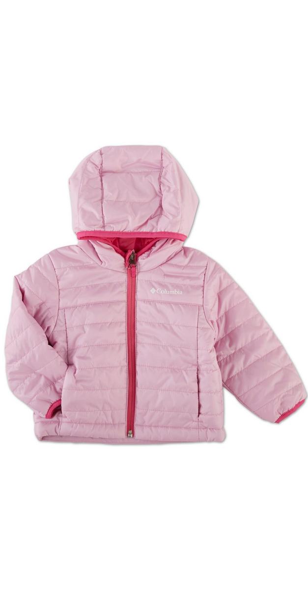 Toddler Girls Quilted Puff Jacket Pink Burkes Outlet