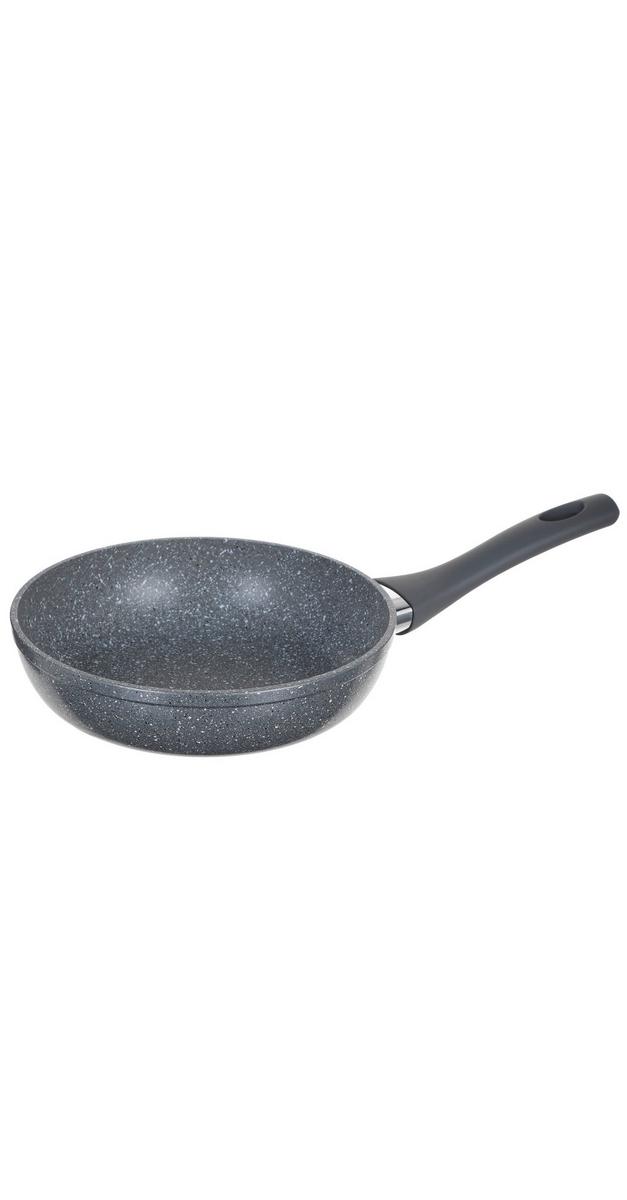 8" Marble Stone Frying Pan Grey Burkes Outlet