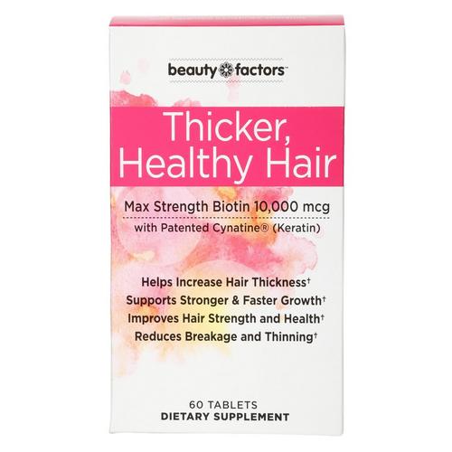 Thicker Healthy Hair Dietary Supplement Burkes Outlet