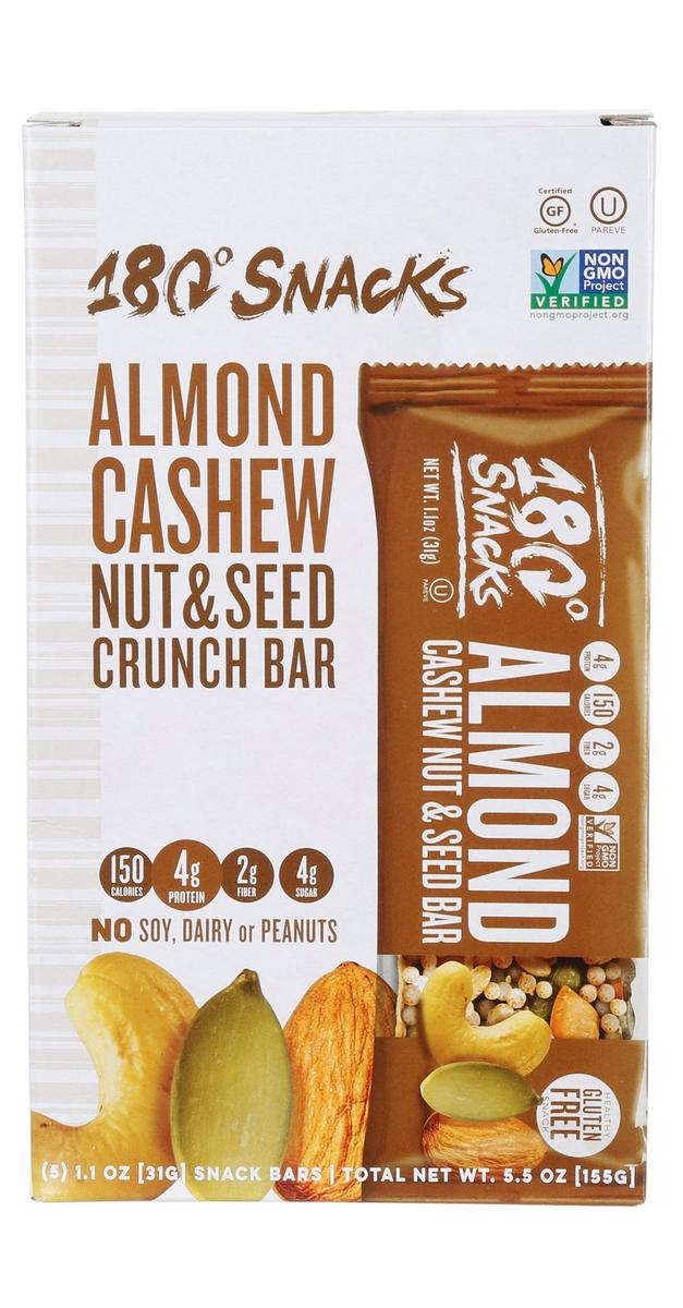 Almond Cashew Nut & Seed Crunch Bar Burkes Outlet