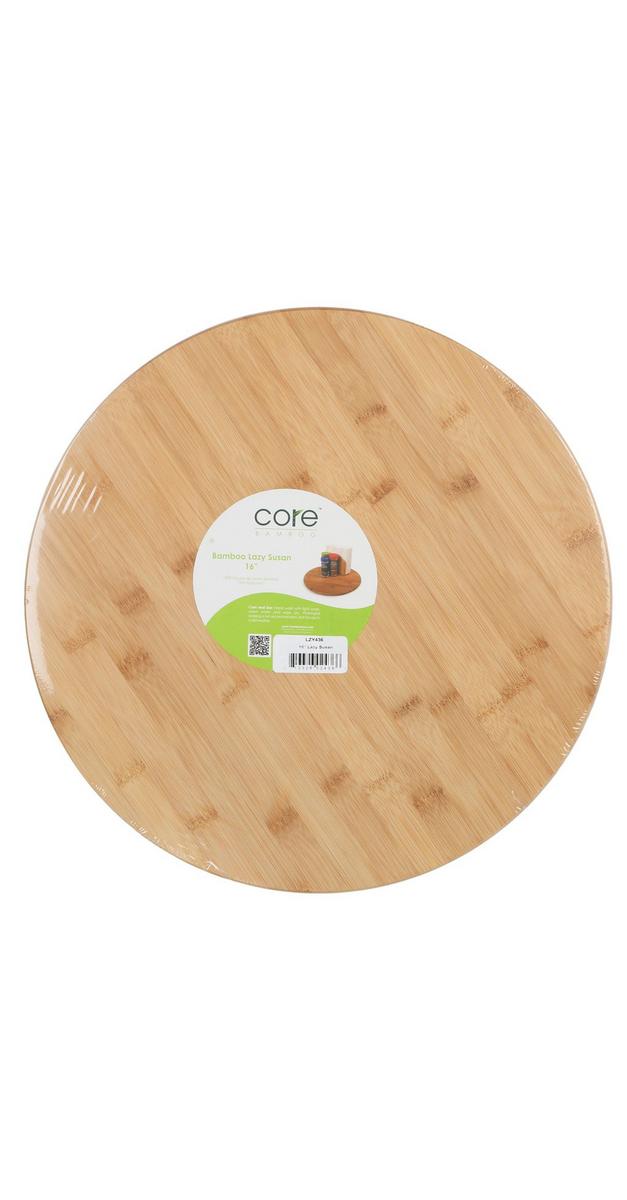 Bamboo 16" Lazy Susan Natural Burkes Outlet