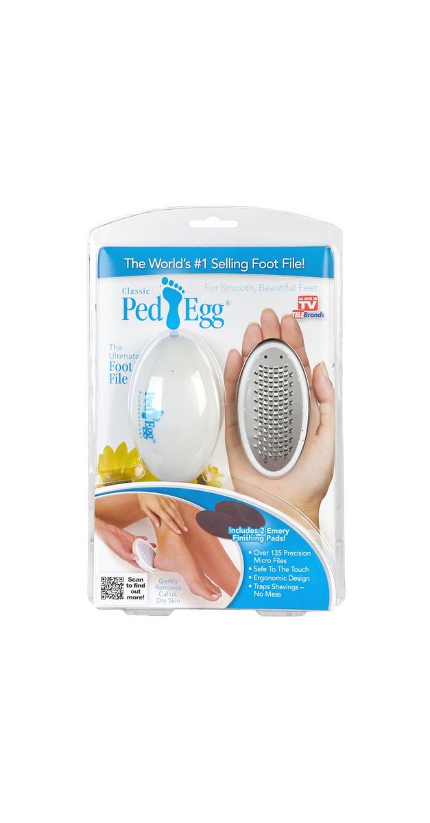 Ped Egg Foot File Blue Burkes Outlet