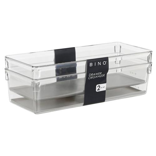 Acrylic Drawer Organizer 2 Pk Clear Burkes Outlet