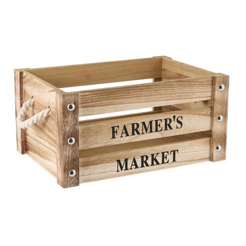 New Mexico Wood Produce Crate 1:12 Miniature Farm Market Grocery Store Food 