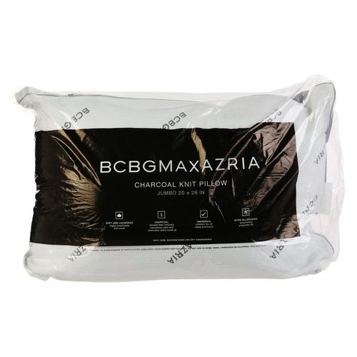 20x28 Charcoal Knit Pillow White Multi Burkes Outlet