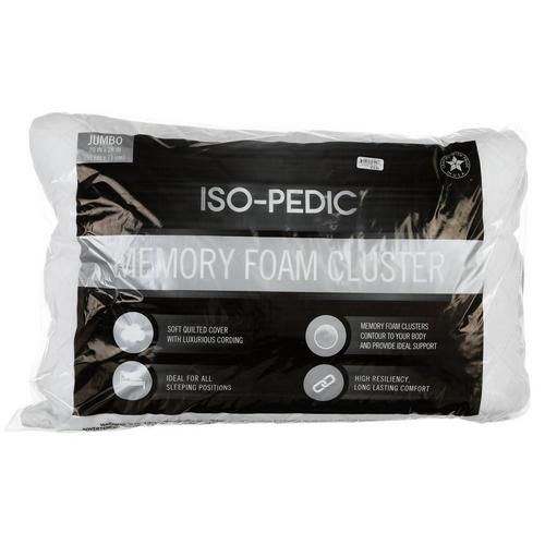 Jumbo Memory Foam Cluster Bed Pillow Burkes Outlet