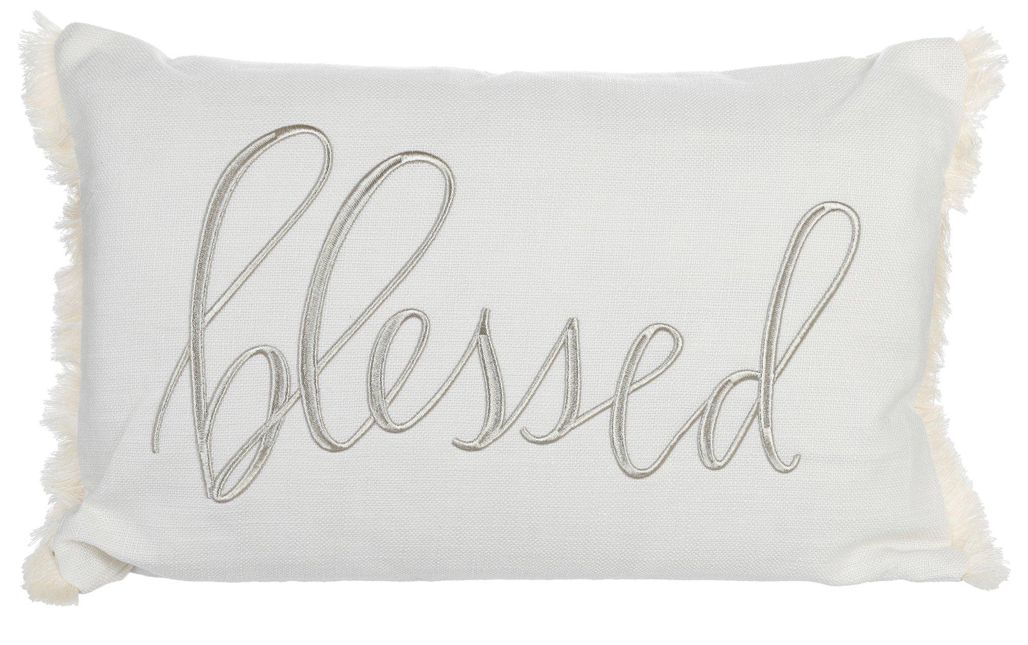 blessed throw pillows
