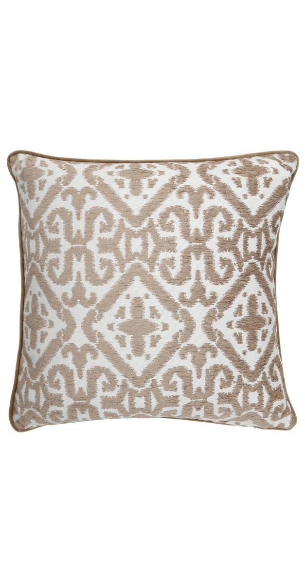 Chenille Print Throw Pillow - Natural | Burkes Outlet