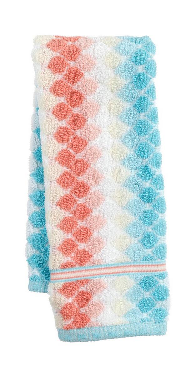 Pastel Stripe Cotton Hand Towel - Multi | Burkes Outlet