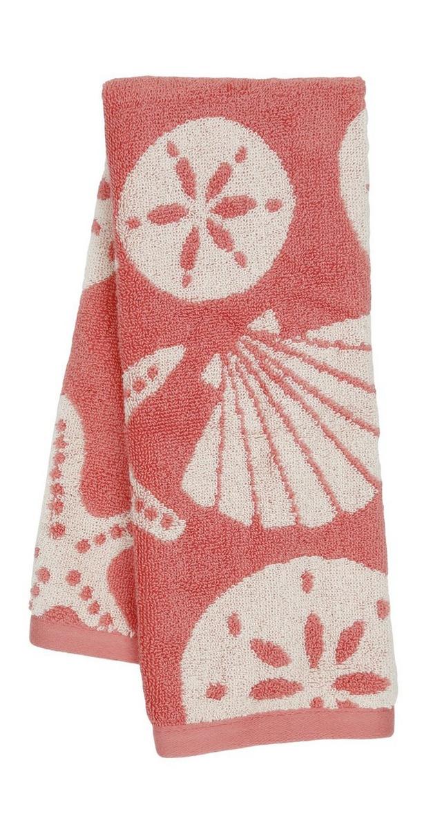 seashell hand towels