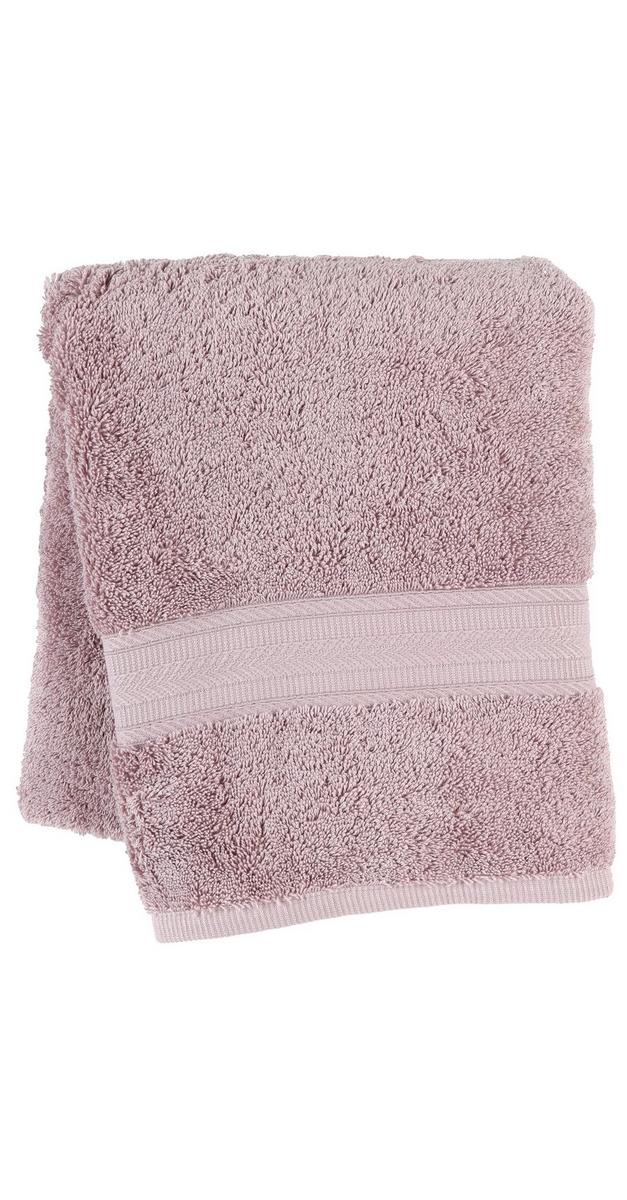 Classic Border Bath Towel - Lilac | Burkes Outlet