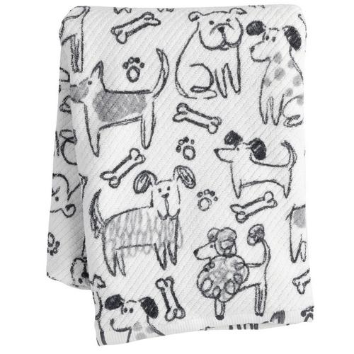 bath towels with dogs