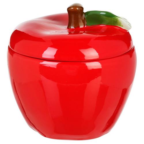 Home Essentials Red Apple Cookie Jar 