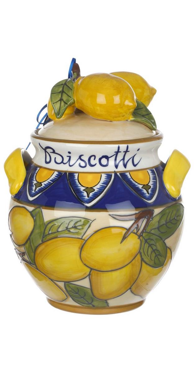 Lemon Cookie Jar Yellow Burkes Outlet