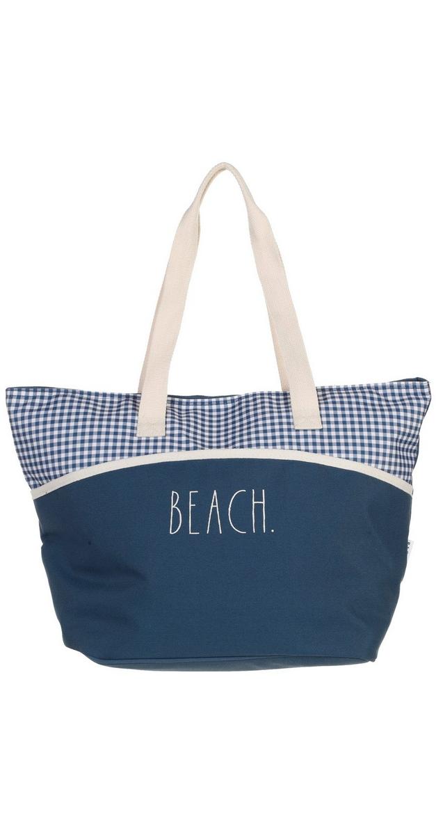 Insulated Beach Tote Bag - Blue | Burkes Outlet
