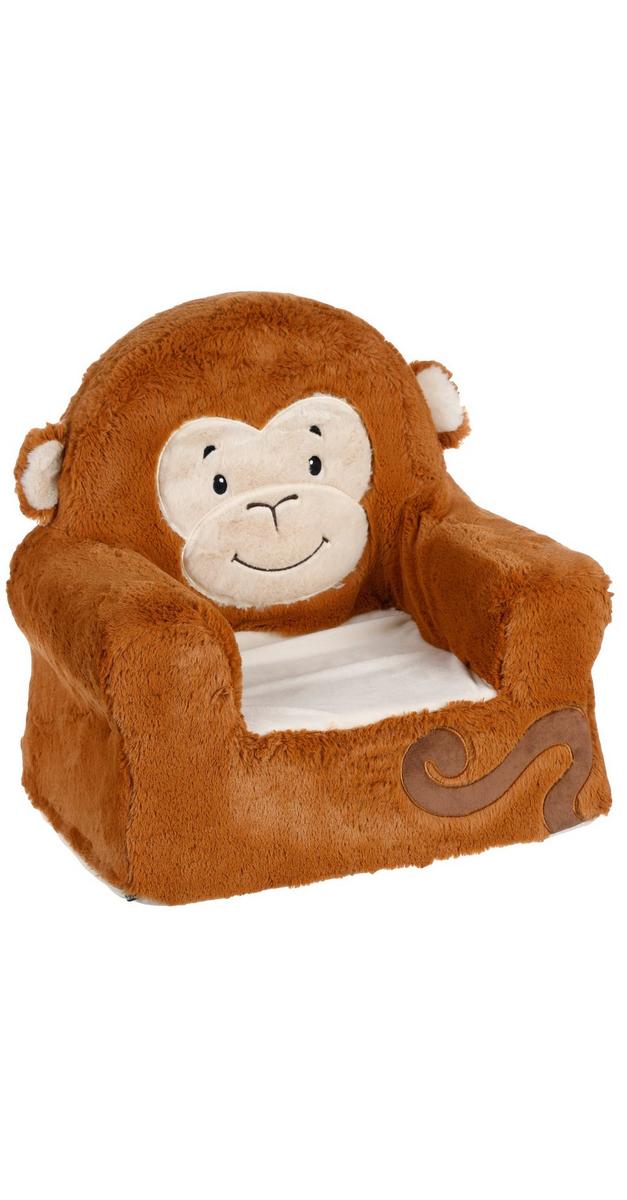 stuffed monkey chair