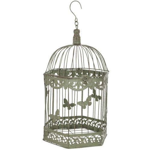 Large Decorative Bird Cage Green Burkes Outlet