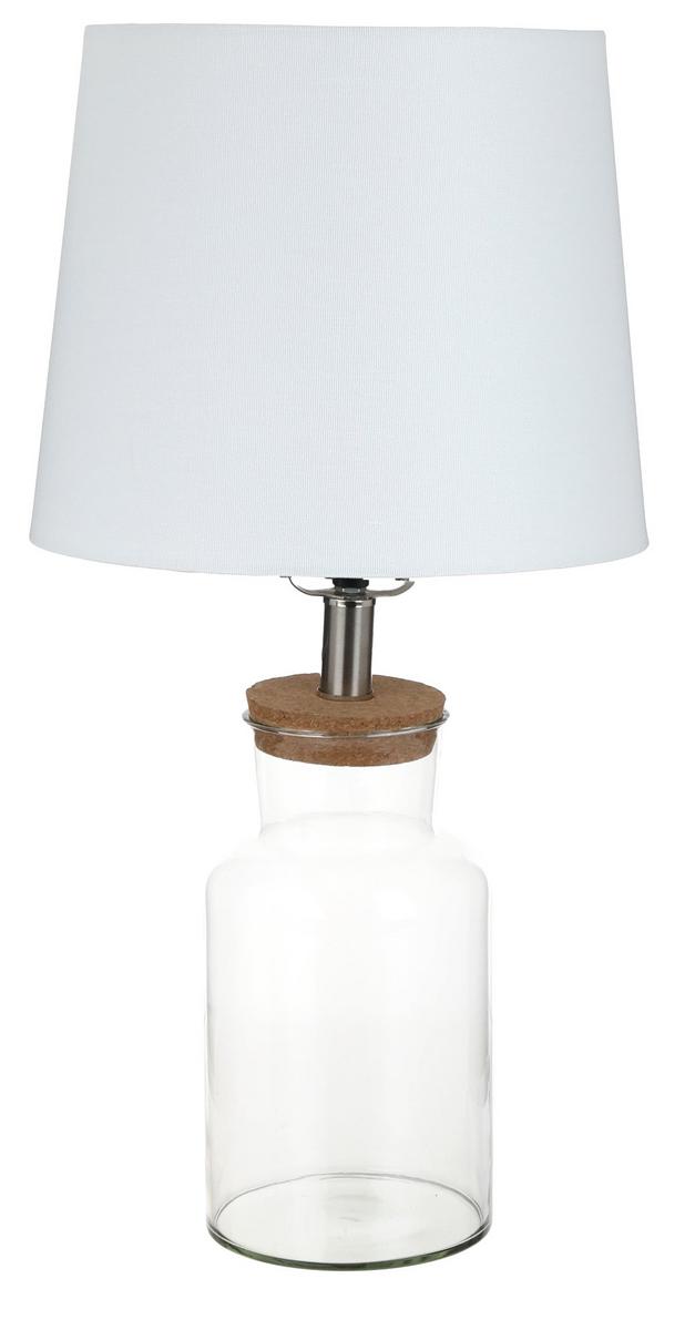 fillable jar table lamp